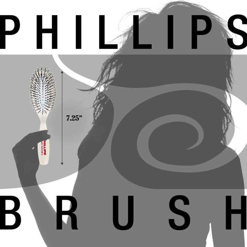 Phillips Brush Light Touch 1 and 2 Oval Cushioned Brush