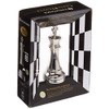 BePuzzled Hanayama Metal Cast King Chesspiece Puzzle Find Lucky Coins,