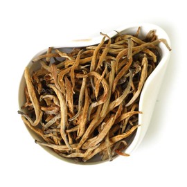 GOARTEA Black Tea Bags 250g / 8.8oz Nonpareil Supreme Yunnan Black Tea Loose Leaf - Fengqing Dian Hong Dianhong Chinese Tea