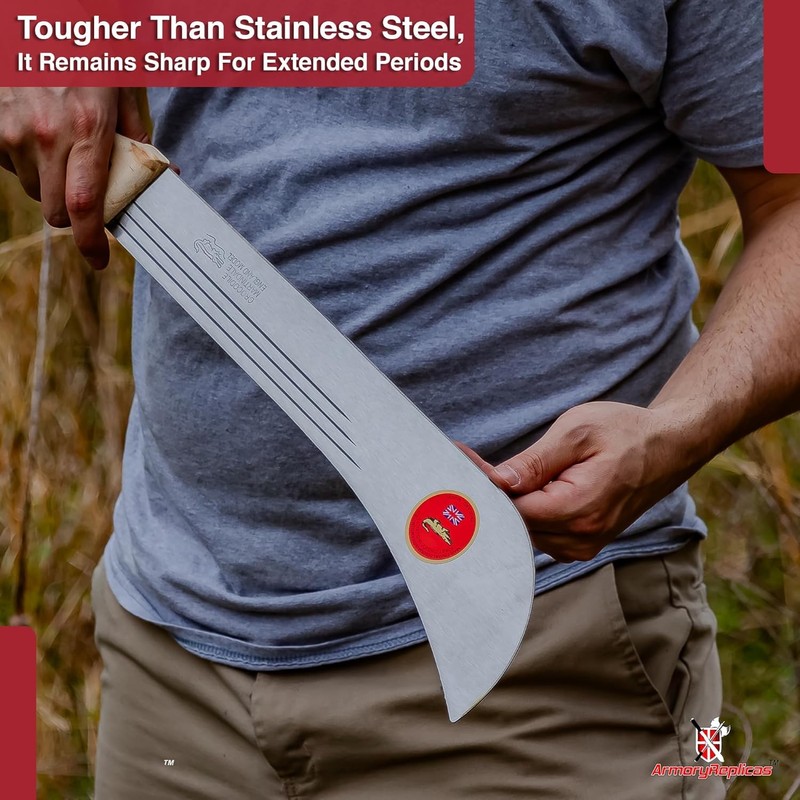 Armory Replicas Caribbean Panga Full Tang Machete - Outdoor Camping