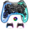 HASACOOL Switch Controller, Switch Pro Controller mit Transparent/Leuchtend/Aufwecken/App-Steuerung, Wireless Controller
