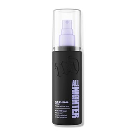 Urban Decay All Nighter Waterproof Makeup Setting Spray - Natural Finish, Up to 24HR Wear, Ultra-Fine Facial Mist, Hydrating Foundation Face Primer, Smudge-Proof, Transfer-Resistant - 4 fl oz