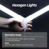 Gneng Hexagon Garage Lights, Ultra Bright LED 6500K 156W 17280LM;