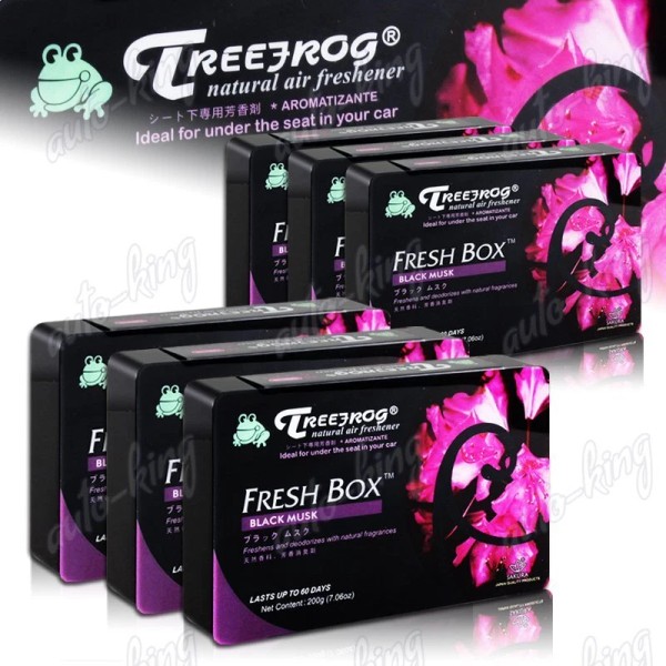 AK 6 X TREE FROG BLACK MUSK NATURAL EXTREME CAR