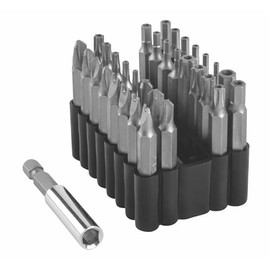 Titan 16633 33-Piece 2-Inch Security Bit Set