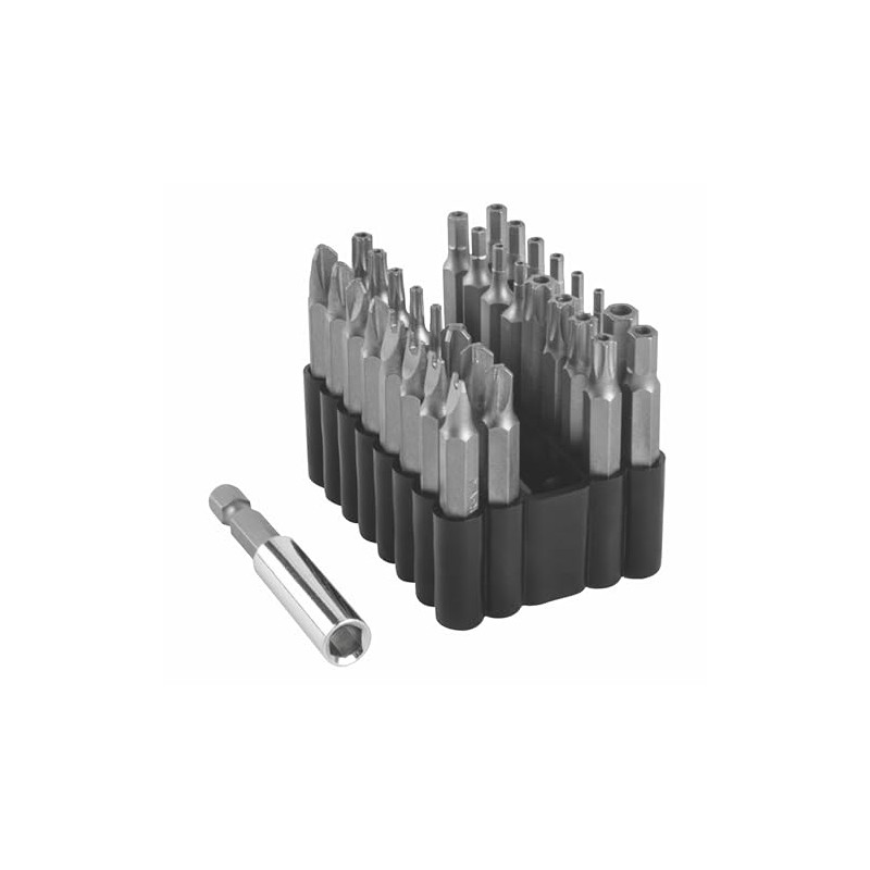 Titan 16633 33-Piece 2-Inch Security Bit Set