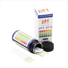 100 Pcs Tiras de Prueba de PH, Tiras de Prueba de Orina, Tiras Reactivas PH, Tiras de Prueba de PH para Probar Niveles Alcalinos y Ácidos, Prueba de 15 Segundos, Método Colorimétrico