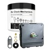 MXDFL Clock Mechanism Replacement, Quartz Movement with Hands and Motor