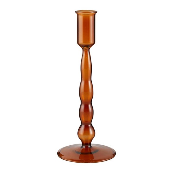 47th & Main Holder for Taper Candle Glass Candlestick Candleholder,