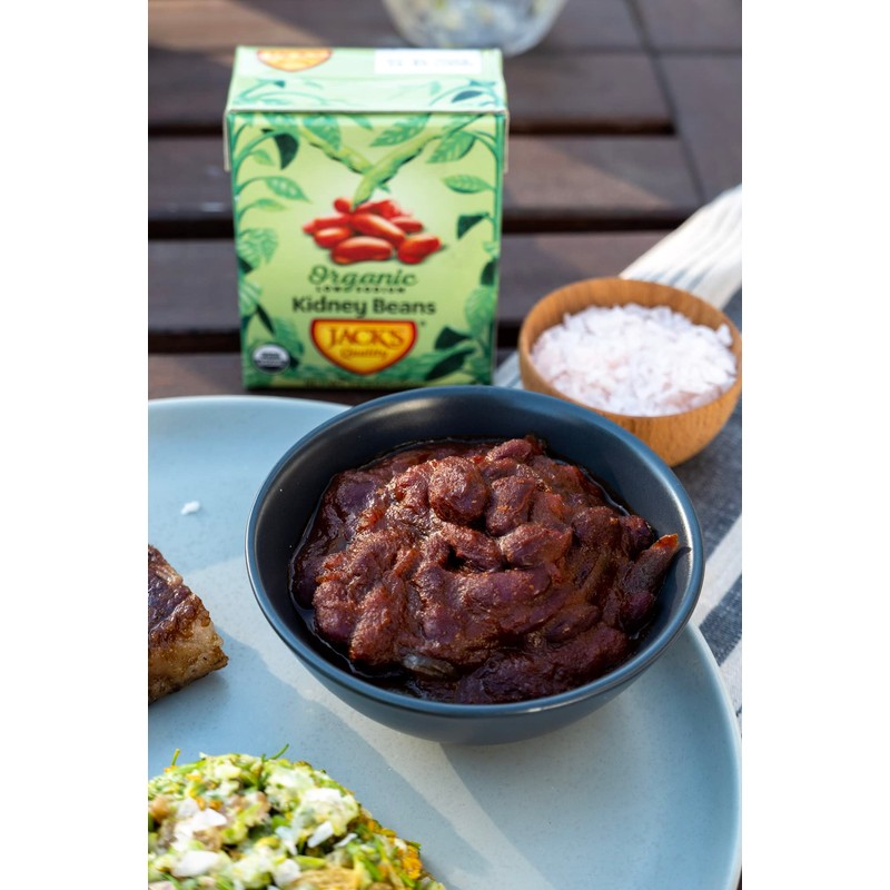 Jack's | Organic Kidney Beans 13.4 oz.| Packed with Protein