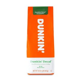 Dunkin' Donuts Dunkin Donuts Coffee Decaf 16 OZ Bag, Pack of 1