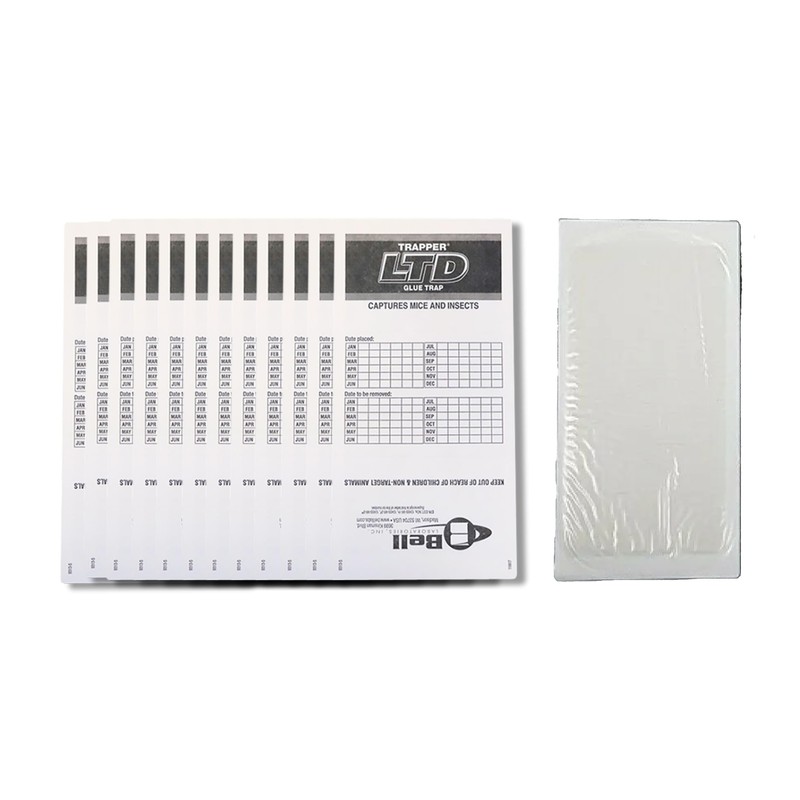 Trapper LTD Mouse/Insect Glue Boards - CASE (72 Boards)
