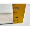Black 2 x 6 in Ceramic Tile Bullnose Mud Cap
