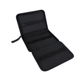 SagaSave Colored Pencil Case 72 Slots Pen Case Organizer with Zipper, for Colored Pencils & Gel Pen