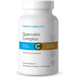 Cooper Complete Quercetin Complex with Stinging Nettles, Bromelain and Vitamin C. 120 Capsules. Pack of 1