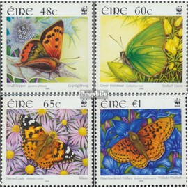 Ireland 1652-1655 (complete.issue.) unmounted mint/never hinged ** MNH 2005 Worldwide Conservation (Stamps for collectors) Butterflies