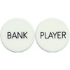 2 Baccarat Bank and Player Button Set Casino Games