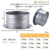 I'm so happy Duct Connector 5.9 inches (150 mm) Straight