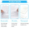 Transparent Sticky Notes, Waterproof, Clear Sticky Notes, Rewritable, for School