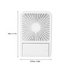 Portable Air Conditioner Fan Strong Wind Silent Operation Ultra Slim