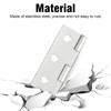 Yeepeo Pack of 20 Hinges Foldable 44 mm × 31
