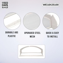 Haüs Parts WE18X25100 Dryer Lint Screen Filter - Upgraded Screen Mesh - Fits GE & Hotpoint Dryers - Replaces WE18M19, WE18M28, AP6037511, PS11767017, WE18M29