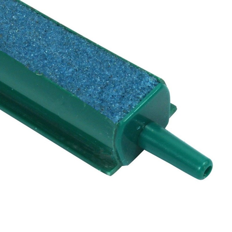 XMHF 12" Aquarium Tank Aeration Green Plastic Casing Bubble Air