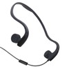 GZCRDZ Auriculares de conducción ósea con micrófono estéreo de oreja