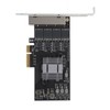 2.5Gb PCIe Network Card Professional 4 RJ45 Ports RTL8125BG Chip