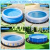 YVVZHOU PANN 300G/M² Thicker Round Pool Pads for Above Ground