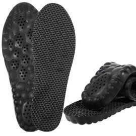 COMNICO Shoe Insoles, Memory Foam Arch Support Shock Absorption Orthotics Shoe Inserts Comfortable Inner Soles Replacement Sports Insoles for Women Men Standing All Day (10-11)