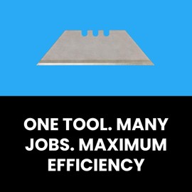 2 Notch Utility Blades, .025" Carbon - 10 Pack