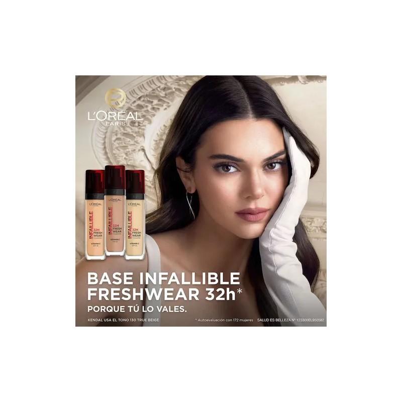 Base Maquillaje Líquida Alta Cobertura Larga Duración Infallible 32h Freshwear