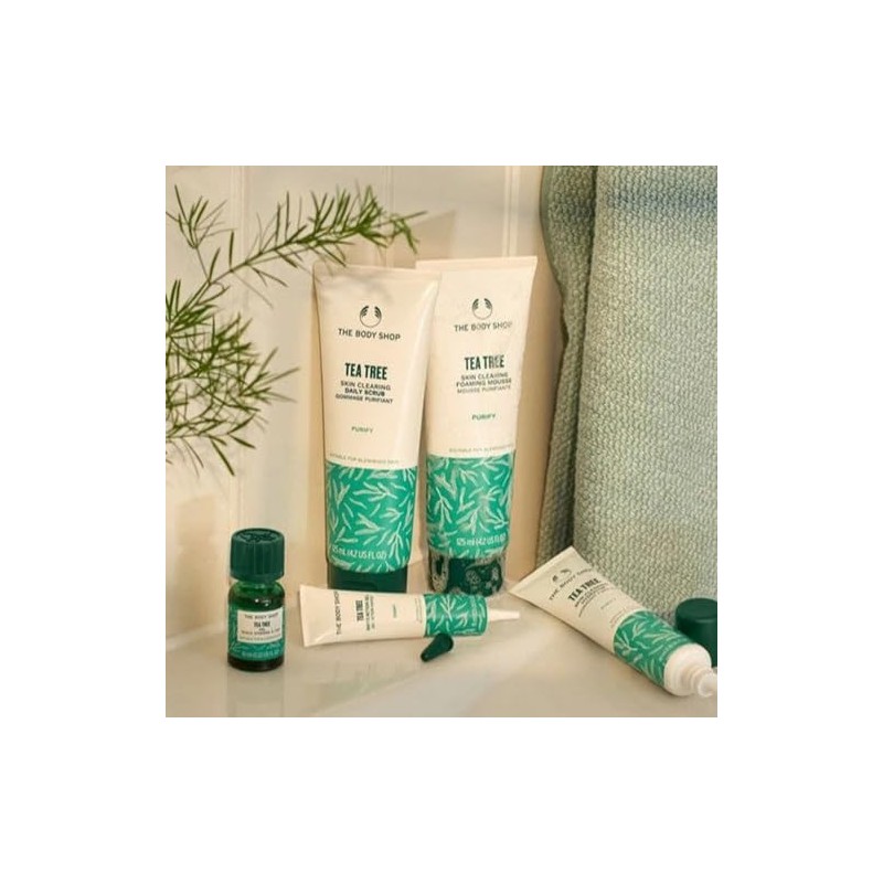 The Body Shop Tea Tree Squeaky-Clean Scrub for Unisex Facial