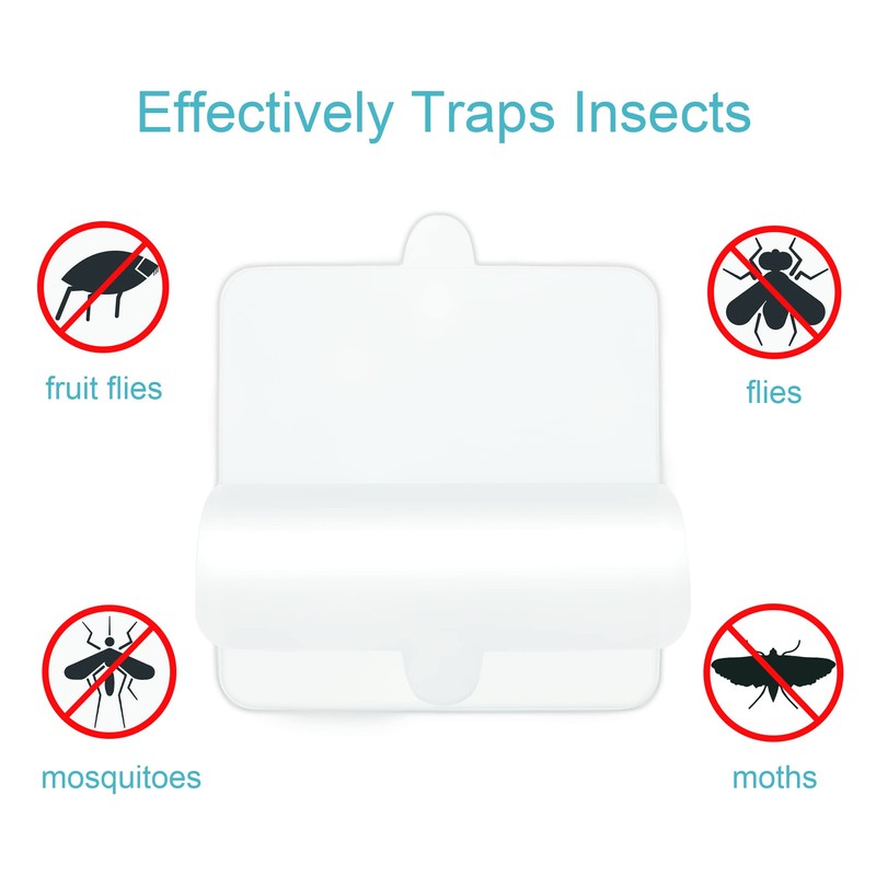 12 Pack Flea Trap Refill Discs 6" Replacement Glue Boards