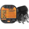 Automatic Electric Socket Tester Outlet Tester Polarity Check Meter Neutral