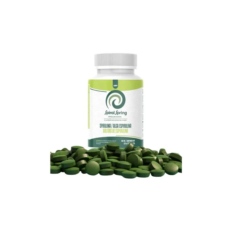 Alga Spirulina Orgánica Kosher Vegana 100% Orgánica Bote 75g