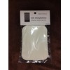 CCR StickyPatches-an Affordable Aggressive Repair Butyl Adhesive Patch-White, for Fabric,