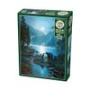 Cobble Hill 1000 Piece Puzzle - Bear Night - Sample