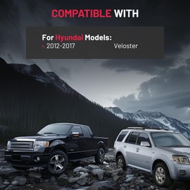 SYERAL Door Latch Lock Actuator FR Front Right Passenger Side Latch Motor Compatible with Hyundai Veloster 2012-2017 Replaces 81320-2V030