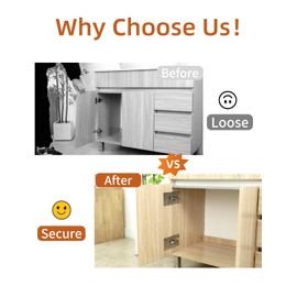 12PCS Upgraded Cabinet Hinge Repair Plate Kit: FOGZUVR Durable Door Hinge Mounting Plate Stainless Steel, Large Cabinet Fix Board with Screws for Kitchen Cabinet, Cupboard Doors and Furniture