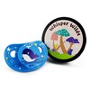 WhisperWilds Adult Sized Pacifier Whale Pattern Cute Printed Blue