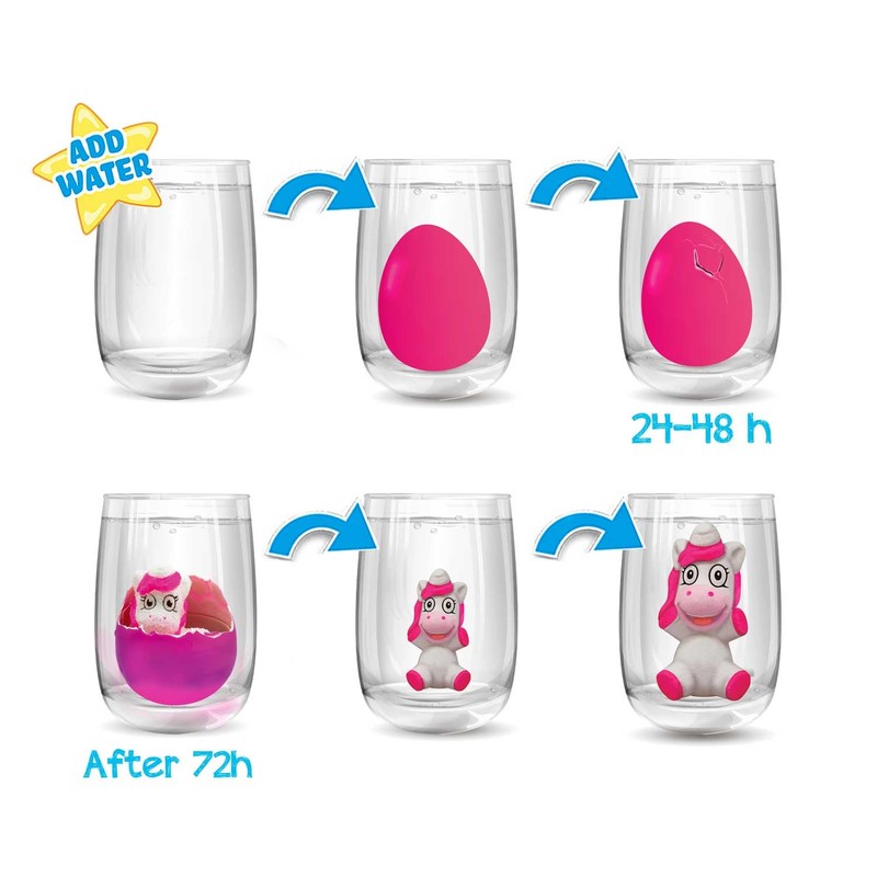 CRAZE Mega Egg - 12 x Unicorn Surprise Eggs, Mini