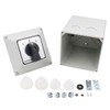 Baomain Universal Rotary Changeover Switch LW28-32/D202.2D with Master Switch Exterior
