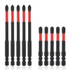 BOXOB 10pcs FPH2 Impact Screwdriver Bit Set, 65mm and 110mm