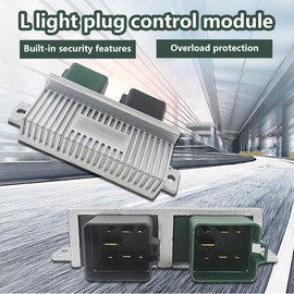 2025 Upgrade 9-04282 Glow Plug Control Relay Module Glow Plug Switch for 2005-2008 Ford E450 Su-per Duty 6.0L P-owerstroke, Repl.#C3Z12B533AA, FSR1828565C1