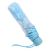 36 Inch Transparent Clear Folding Umbrella with Cherry Blossom for