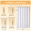 River Dream Waffle 3 in 1 Shower Curtain Set, White