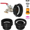 275-330 Gallon IBC Tote Tank Adapter,3-Size IBC Tote Adapter, 2.44"