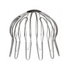 dachrinnen-shop.de 10061216019 Stainless Steel Leaf Catcher for Downpipe 120 mm